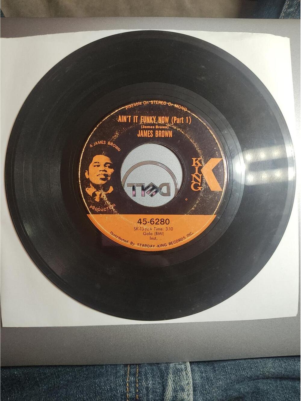 James Brown - ain't it funky now (parts I & II)vintage 45 VG